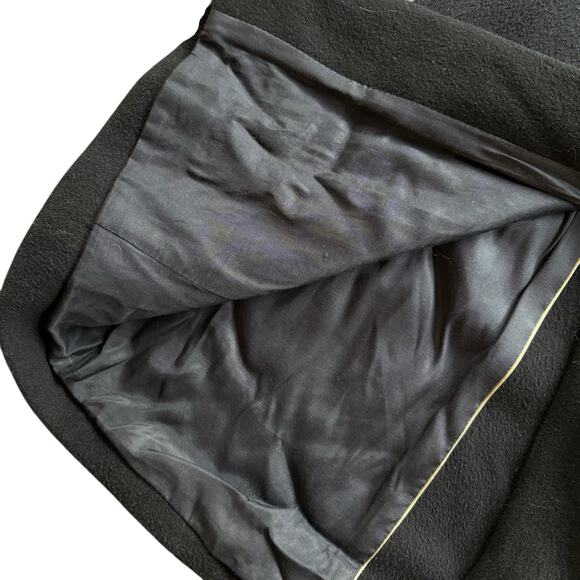 1970s Teller Cashmere Overcoat w/ Fur Shawl Collar Hungary 44 - Picture 6 of 9